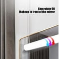 thumbnail image 4 of 100Fens 5W Dimmable Mirror Lights 3 Colors Adjustable Makeup Light With 28 Led 1800Mah Rechargeable Under Cabinet Led Stick On Light Magnetic Wall Light For Cabin, 4 of 6