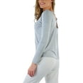 thumbnail image 6 of ToBeInStyle Women's Long Sleeve Round Crew Neck T-Shirt, 6 of 7