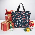 thumbnail image 6 of Vsdgher Cherry Blossoms print Tote Bag for Women Shoulder Bag with Zipper Large Shoulder Bag Handle Handbag Portable Washable for Travel, Work, 6 of 8
