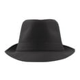 thumbnail image 2 of Miqool 1920s Fedora Hats for Men Women, Unisex Panama Hat Short Brim Sun Hats Travel Beach Hat Gangster Cap Party Accessories, 2 of 3