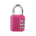 thumbnail image 2 of Digit Cadenas, Serrure à Combinaison Étanche 3 Serrure à Bagages Serrure à Code Performance Finement Réglée, 2 of 2