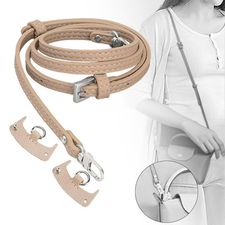 Purse Strap Universal Adjustable with No Punching Buckle Bag Shoulder Strap Cross  Body Strap for Small Bag Briefcase Purse DIY Modification Pink 