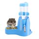 thumbnail image 1 of Botella de agua colgante 3 en 1 para hámster, dispensador automático para mascotas con base para hámster enano, ratón, rata, erizo (80ML, azul), 1 of 5