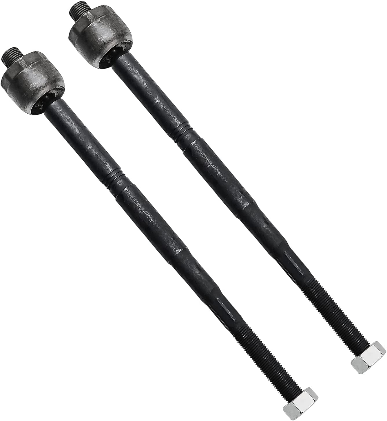 Detroit Axle - Front Lower Control Arms for 2010-2017 Chevy Equinox GMC Terrain 2.4L, 2011 2012 2013 2014 2015 2016, 2 Lower Control Arms w/Ball Joints, 4 Tie Rods, 2 Sway Bar Links Replacement