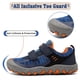 thumbnail image 3 of Zapatos de senderismo Mishansha para niños y niñas, azul acero, talla 3.5, 3 of 7