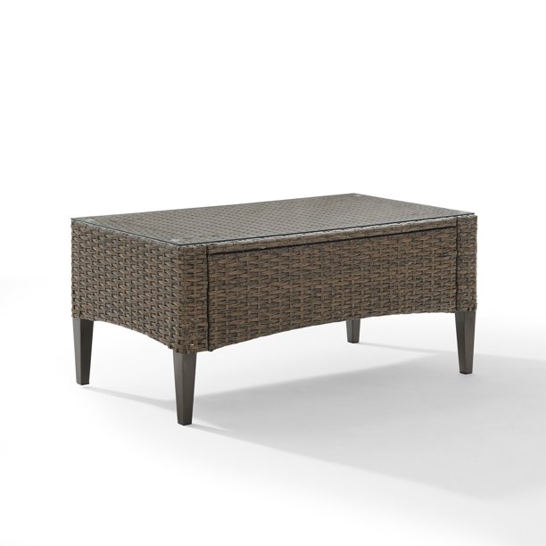 Crosley Furniture Rockport Outdoor Wicker Coffee Table