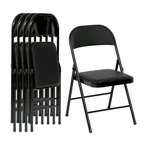 Padded Metal Folding Chairs