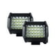 thumbnail image 1 of 2 Faros Rectangulares 24 Leds C/Estrobo Blanco 72w TUNELIGHT-RENOVATIO, 1 of 3