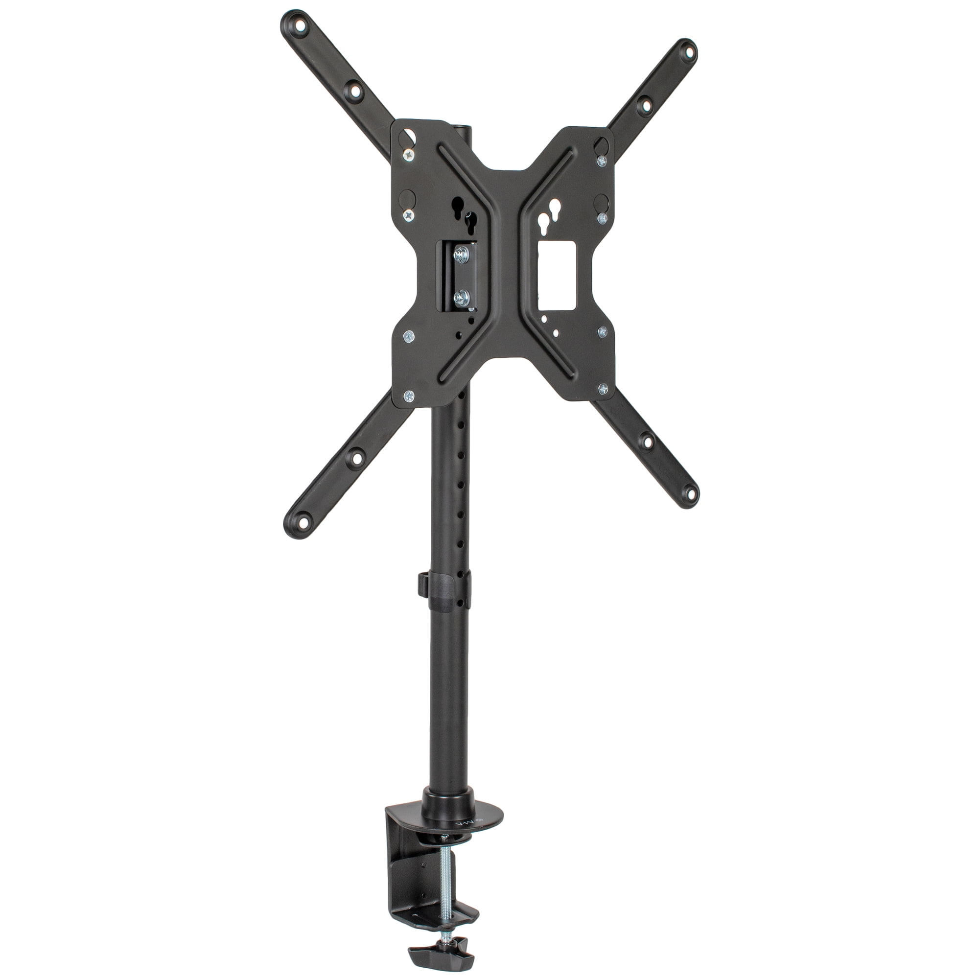 VIVO Black Ultra Wide Screen TV Desk Mount for Screens up to 55" Full Motion Television Stand
