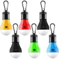 thumbnail image 1 of 6 st Campinglampor för Tält, Bärbar Batteridriven Campinglykta LED Tältlampa 3 Belysningslägen Utomhus Hängande Lampa för Nödläge, 1 of 5