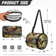 thumbnail image 7 of ZIATUBLE Sunflower Rooster Paper Dispenser Toilet Dustproof Hanging Paper Towel Case with Smooth Zipper Paper Towel Storage Container Universal Carrying and Storage Case Home Decor, 7 of 7
