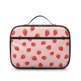 thumbnail image 2 of Strawberry and Dot Pink Pattern Insulated Lunch Bag Teens,Bento School Lunch Bag for Teens for Work,Picnic or Travel 10.6x7.7x4.3 Inches,12 Can Capacity, 2 of 6
