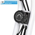 thumbnail image 2 of Recumbent Exercise Bike, 8 Level Adjustable Magnetic Resistance Bicycle with Digital Monitor and Quick Adjustable Seat, Indoor Exercise Bike for Adults Seniors, 2 of 6