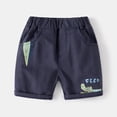 thumbnail image 4 of FLMEI Boys Shorts Summer Cotton Shorts Pants Elastic Casual Active Athletic Sweatpants Shorts Shortie Cute Dinosaur Cartoon Shorts for Kids Toddler 1-9Y, 4 of 9