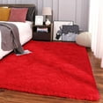 thumbnail image 6 of Noahas Soft Fluffy Area Rug for Living Room Bedroom Shaggy Accent Carpets for Kids Girls Rooms,8'x10',Red, 6 of 7