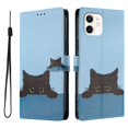 thumbnail image 1 of FOXDOCK Funda Tipo Cartera para iPhone 12 Mini con Soporte y Correa – Diseño de Patrones Lindos, 1 of 6