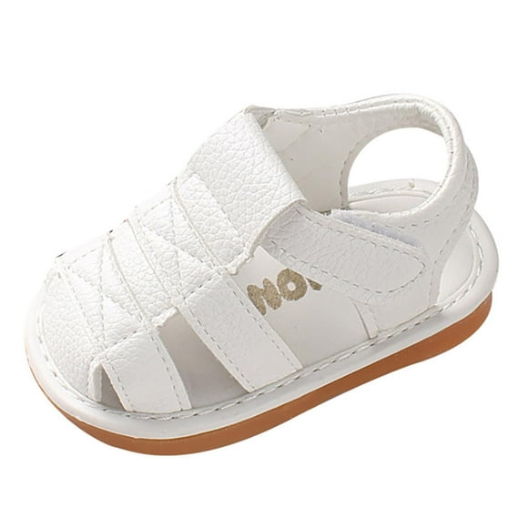 jovati Cute Summer Sandals Baby Boys Girls Sandals Footwear Cute Summer Flat Shoes Infant First Walkers