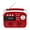 Red, variant on Emerson EAS-3010 Portable Bluetooth Radio with MP3 Player, Retro Style Wireless Speaker with AM/FM Tuner, Built-in 1200mAh Rechargeable Battery, 5W Stereo Sound, USB/TF/Aux-in, LCD Display