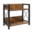 thumbnail image 1 of GROWTH TANK Desktop Organizer Men Spice Rack Tabletop Stand Display Shelf Desk Bookshelf dark brown, 1 of 9