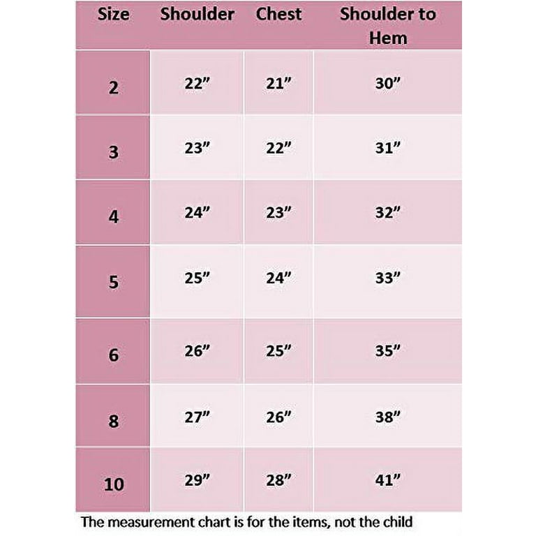 sequin hearts dress size chart Size Guide