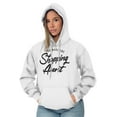 thumbnail image 4 of Shopaholic Aunt Cute Cool Fun Auntie Hoodie Sweatshirt Women Brisco Brands L, 4 of 6
