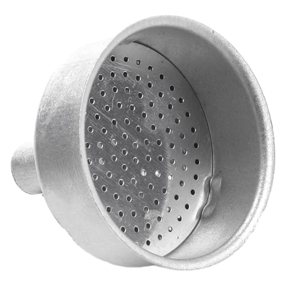 Aluminum Moka Funnel Filter Replacement For Espresso Coffee Maker 1 2 3 6 9 12 Cups Silver Percolator Parts Kitchen Coffee Brewing Accessories(50ML)