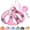 Pink, variant on Small Dog Harness and Leash Set, No-Pull Reflective Puppy Harness for Outdoor Walking, Breathable Mesh Girl Cats Vest for XXS Xs Small Medium Female Pet Dogs, Pink XXS