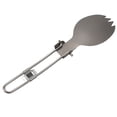 thumbnail image 3 of Mosiee Outdoor Tableware Titanium Folding Spoon Spork Fork Outdoor Tableware Cookware Folded Flatware Camping Supplies, 3 of 9