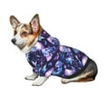 thumbnail image 7 of Haiem Blue Skull Crystal for Winter Dog Hoodie Sweatshirts with Pockets Warm Dog Clothes for Small Dogs Chihuahua-X-Large, 7 of 7
