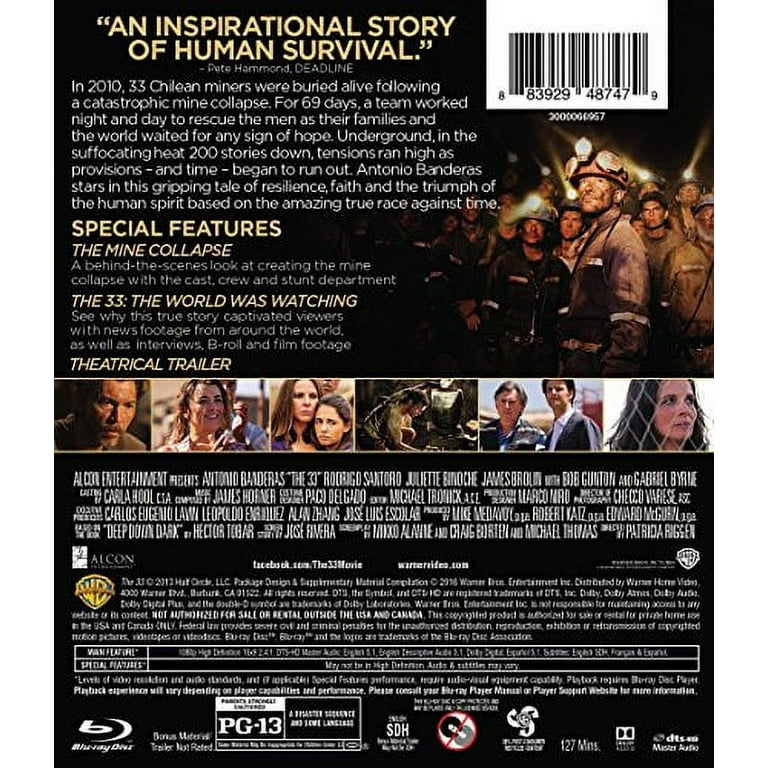 The 33 (Blu-ray) - Walmart.com