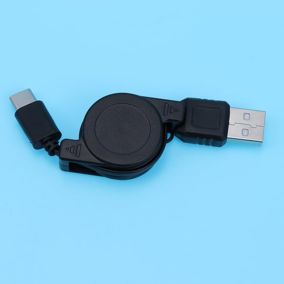 GOOHOCHY Câble de Charge : Câble Rétractable Haute Vitesse avec Connecteur USB Type C, compatible avec Charge Rapide et Transfert de Données. Câble Portable pour Téléphones et Appareils.