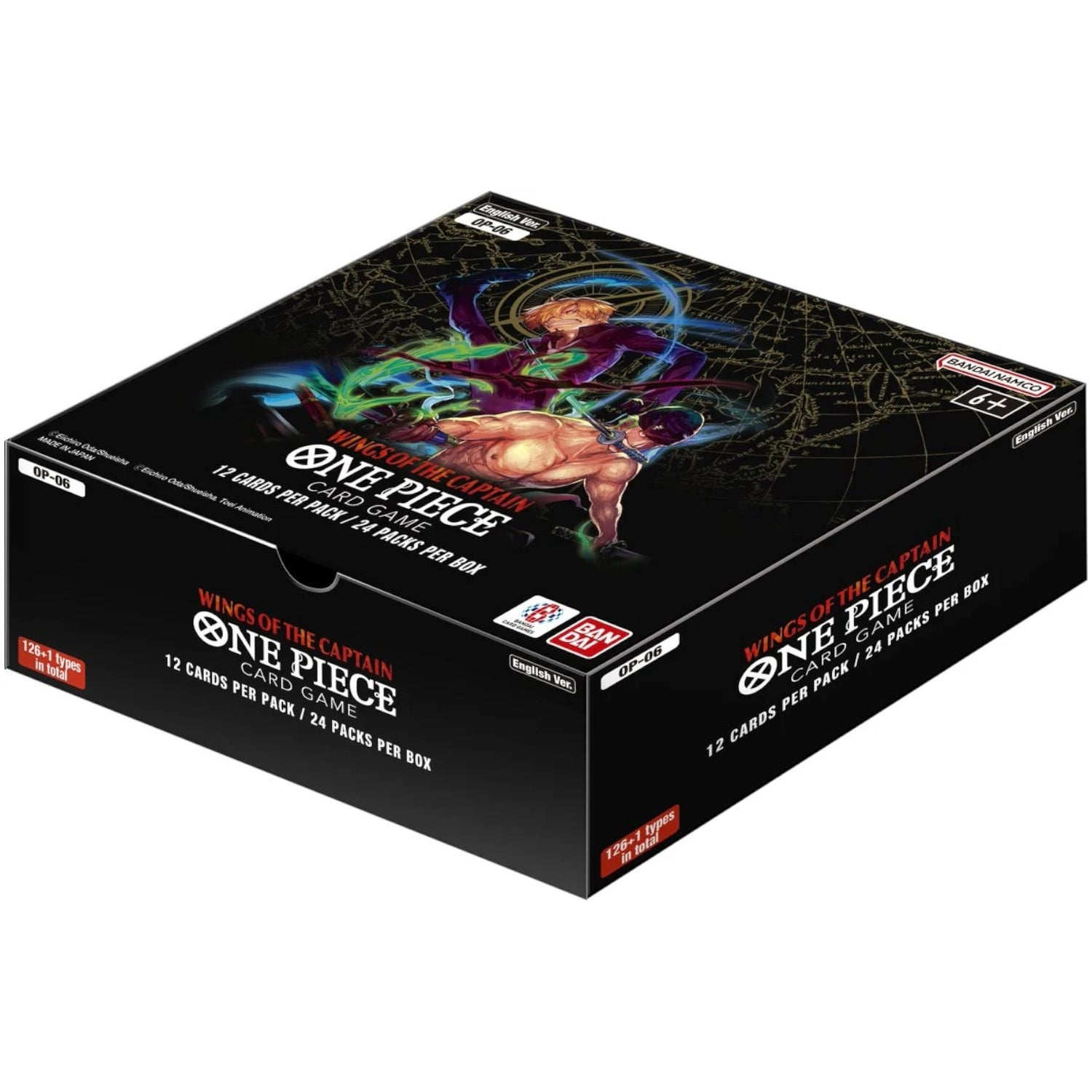 One Piece Card Game: Wings of the Captain OP-06 Booster Box - 24