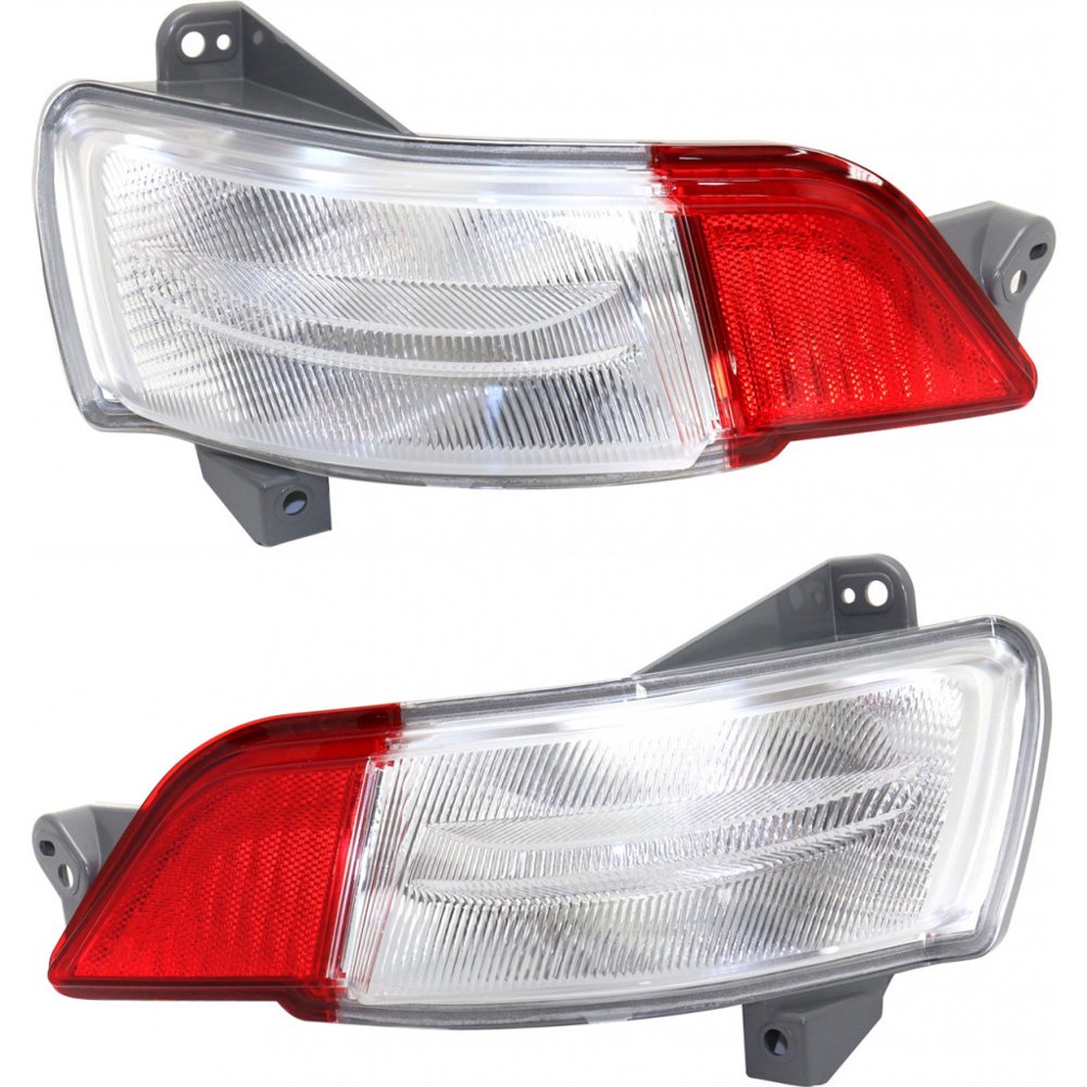 CarLights360 For 2016 2017 2018 Honda Pilot Tail Light Back Up