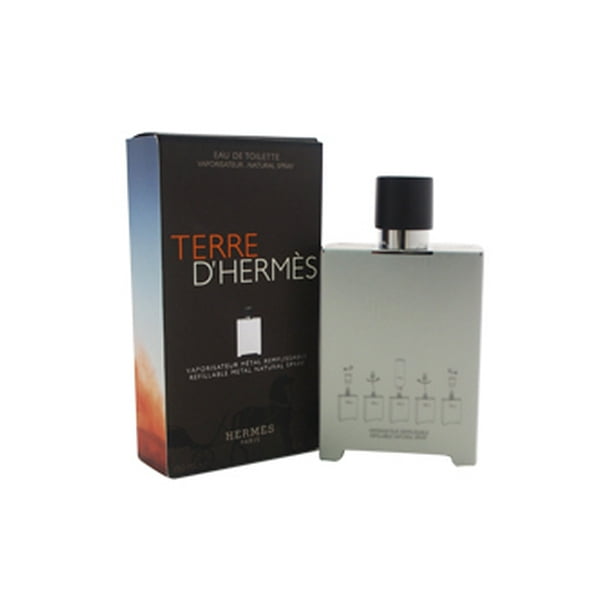 Terre D'Hermes de Hermes pour Homme - Spray Métallique Rechargeable 5 oz