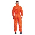 thumbnail image 4 of Monos de rayas reflectantes para hombre, monos con cremallera, monos de reparación de vehículos, ropa de trabajo de ingeniería de taller de fábrica con bolsillo, 4 of 5