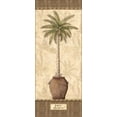 thumbnail image 2 of Charlene Audrey 19x40 Gallery Wrapped Canvas Wall Art Titled - Botanical Palm III, 2 of 4