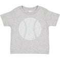 thumbnail image 3 of Inktastic Distressed Baseball in White Boys or Girls Baby T-Shirt, 3 of 5