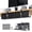 Black-2 Pack, variant on 16" Under Desk Cable Management Tray Black 2 Pack Home Office Gaming Cord Organizer