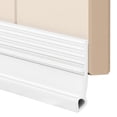 thumbnail image 3 of 39" Under Door Draft Stopper for Exterior Doors, Door Sweep Sound Proofing for Bottom of Door, Door Soundproofing Noise Blocker, Under Door Filler Soundproof Seal Strip White, 3 of 9