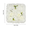 thumbnail image 3 of 12pcs 3D Flower Wall Panel 15*15in Artificial Flower Wall Background Silk Rose Mat Floral Wall, Wedding Backdrop Wall Decor Shop Photo Backdrop, 3 of 17