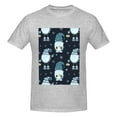 thumbnail image 4 of Bingfone Gnome And Snowflakes Men'S Loose Fit Short-Sleeve Pocket T-Shirt, 4 of 7