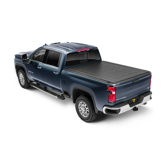 Truxedo by RealTruck Sentry Hard Rolling Truck Bed Tonneau Cover | 1573301 | Compatible with 2020 - 2024 Chevy/GMC Silverado/Sierra 2500/3500HD w/ or w/out MultiPro/Flex tailgate 6' 10" Bed (82.2")