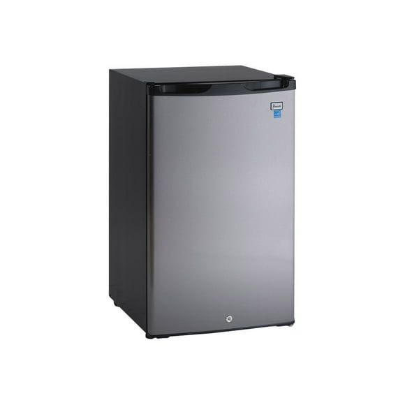 Avanti AR4456SS - Refrigerator - width: 19.3 in - depth: 22 in - height: 33 in - 4.4 cu. ft - black/stainless steel