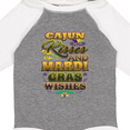 thumbnail image 4 of Inktastic Mardi Gras Wishes Cajun Kisses Boys or Girls Long Sleeve Baby Bodysuit, 4 of 5