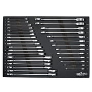 Wiha Tools Set Includes - Inch 1/4, 5/16, 3/8, 7/16, 1/2, 9/16, 5/8, 11/16, 3/4, 13/16, 7/8, 15/16, 1” | Metric 8, 9, 10, 11, 12, 13, 14, 15, 16, 17, 18, 19, 20, 21, 22, 23, 24, 25mm