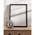 thumbnail image 5 of Haus and Hues Abstract Wall Art Neutral Wall Decor - Mid Century Art Modern Wall Prints Abstract Wall Decor Neutral Wall Art Modern Wall Art Abstract Art Wood Lines Art Print (Black Framed, 12x16), 5 of 6