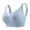 Blue, variant on Bras for Women, Non Wired Bra Women's Padded Full Cup Bra Without Underwire With Padding Seamless Bustier Bralette Breathable Soft Sports Bra Light Support Red XXL