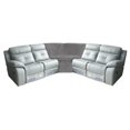 thumbnail image 3 of SHANNA Stretch Velvet Corner Sofa Cover 1-Piece Corner Seat Recliner Sofa Slipcover for Sectional Recliner Sofa L Shape Sofa Additional Seat Cover, Gray, 3 of 10