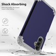 thumbnail image 5 of Dteck Case for Samsung Galaxy A14 5G,Shockproof Rubber Armor Silicone Rugged Case Hybrid Hard Back Phone Cover, Darkblue, 5 of 7