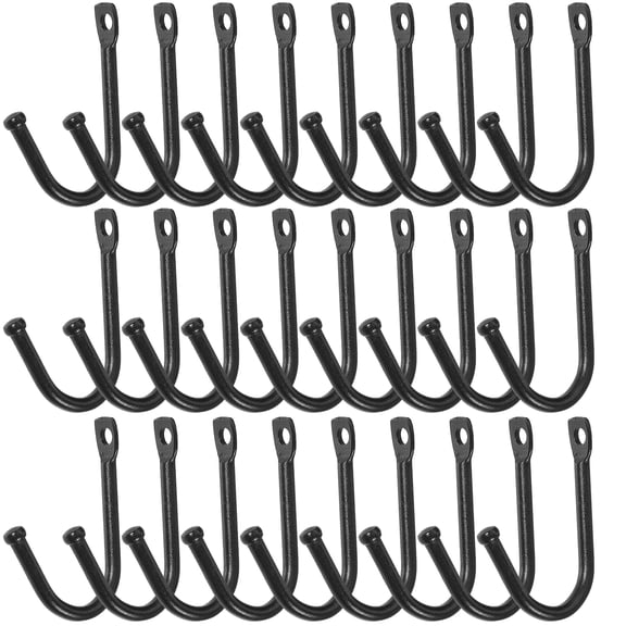 ifundom 30pcs Hooks Hanging Wall Mounted Coat Hooks Rustic Hooks for Bedroom Entryway